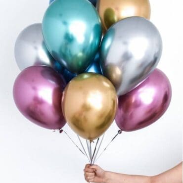 Funlah Chrome mix balloons 1