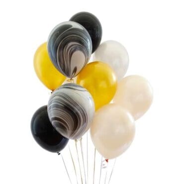 Funlah balloon bouquet black