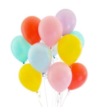 Funlah rainbow balloon bouquet