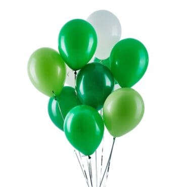 FUnlah balloon cluster bouquet Greenie