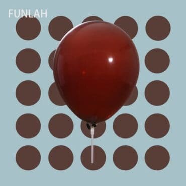 Funlah 12 inch Balloon Chocolate Brown