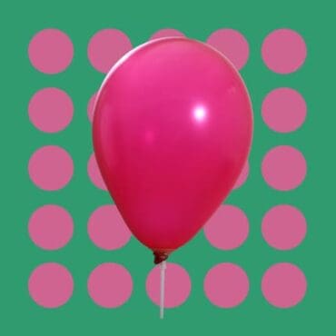 Funlah 12 inch Balloon Fushia