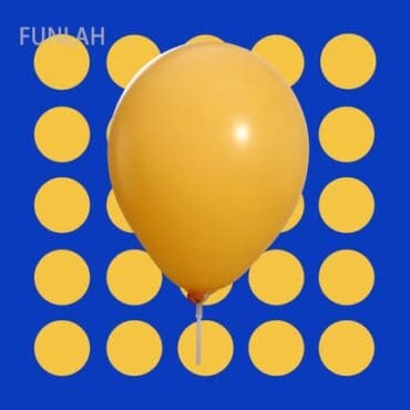 Funlah 12 inch Balloon Summer Yellow