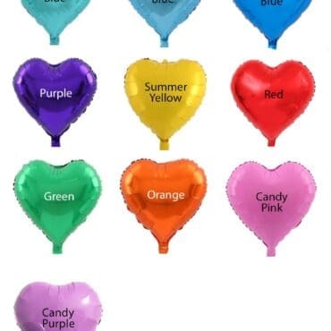 Heart foil balloon 2