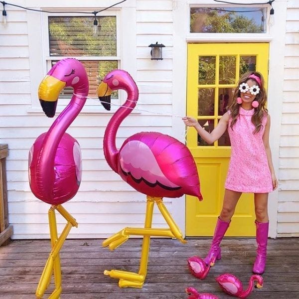 Funlah Flamingo Airwalker Balloon jumbo