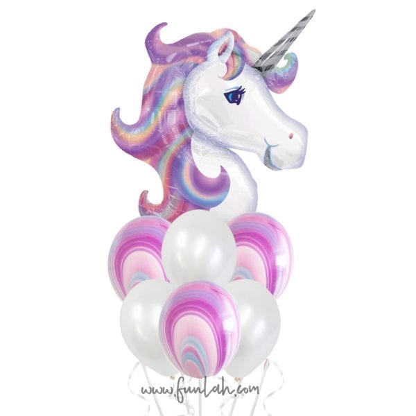 Funlah Magical Unicorn Balloon Bouquet 3