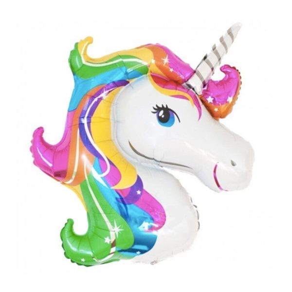 Funlah rainbow Unicorn foil mylar helium balloon
