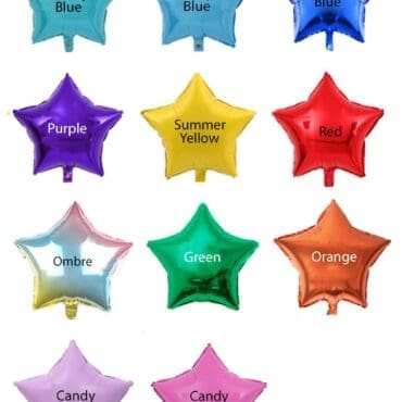 star foil balloon 2