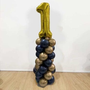 40 inch Digit Balloon Standing Column