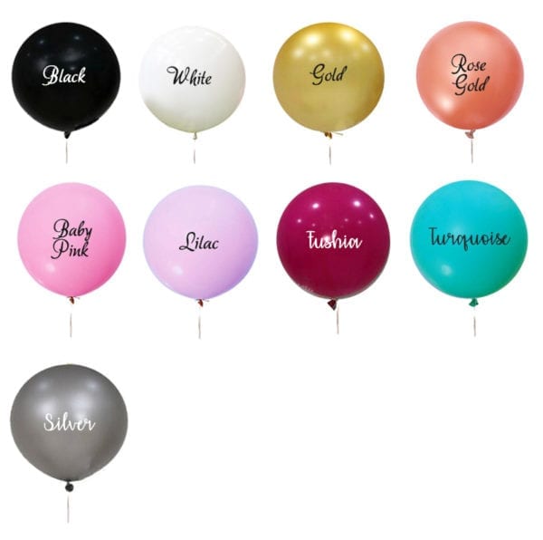 Balloon 24inch colour chart 1