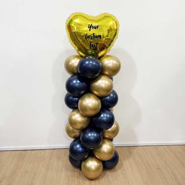 Heart Customize Balloon Column