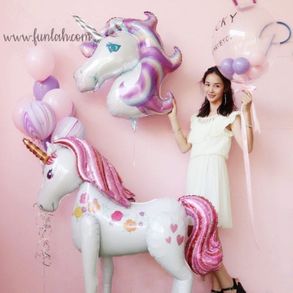 Funlah Magical Unicorn balloon package