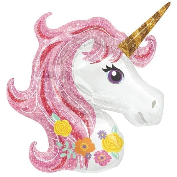 Princess Unicorn Foil Balloon