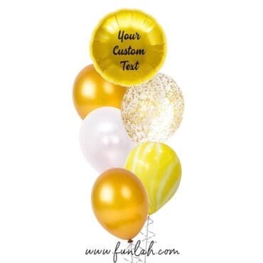 funlah.com-layer bouquet circle gold