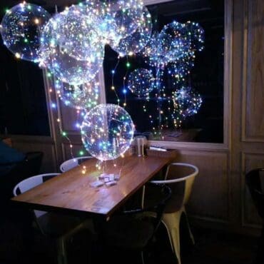 Led Multi Colour Helium Balloon