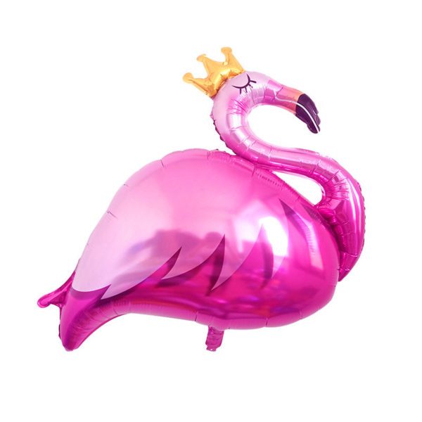 Queen flamingo Foil Balloon
