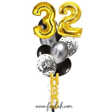 funlah.com-giant-digit-hbd-balloon-bouquet-black-gold
