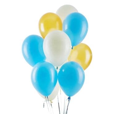Baby Boy Helium Balloon Bouquet