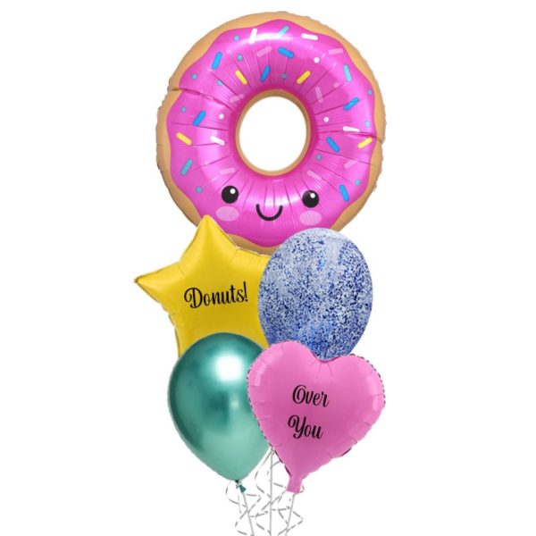 Donuts Over You Balloon Bouquet