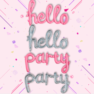 hello party script balloon