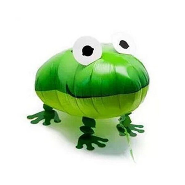 Walking Pets Animal Green Frog Balloon