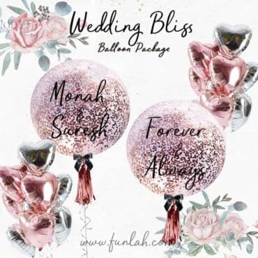 Wedding Bliss Balloon Package