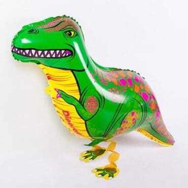 Green T-Rex Dino Animal Balloon