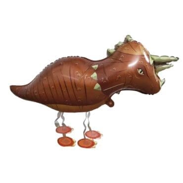Triceratop Dinosaur Walking Animal Balloon