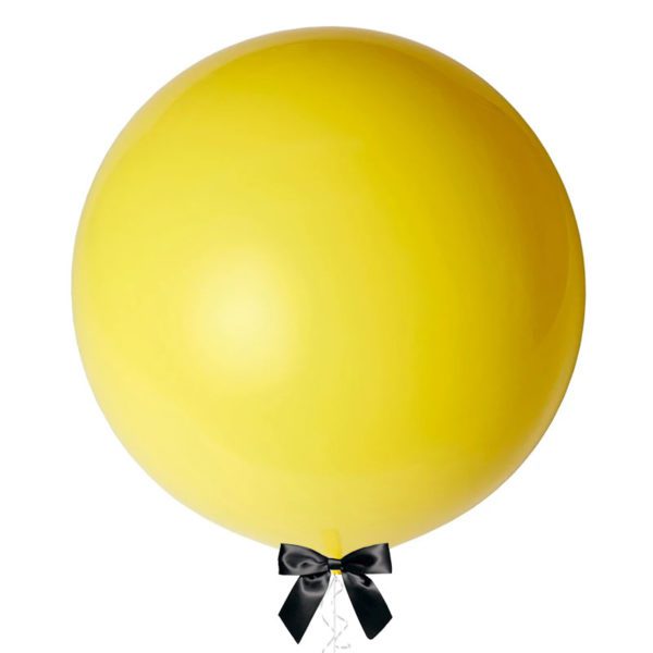36 inch jumbo balloon yellow