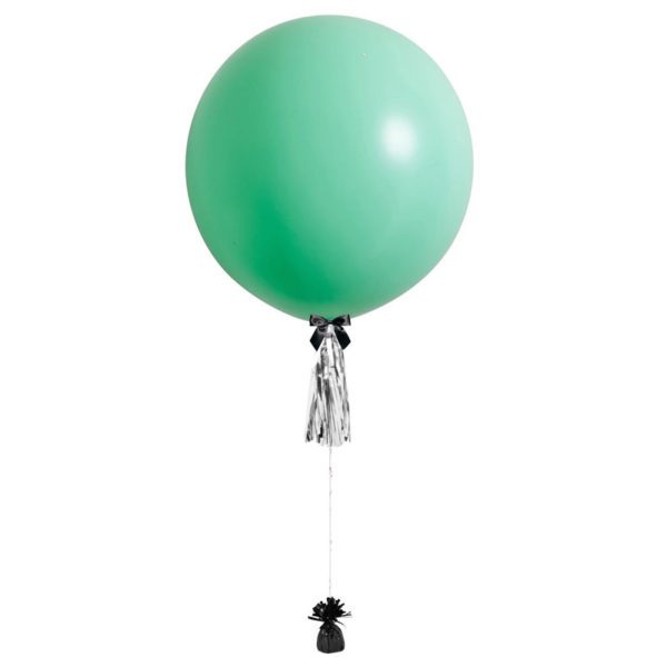 36 inch jumbo balloon pastel green
