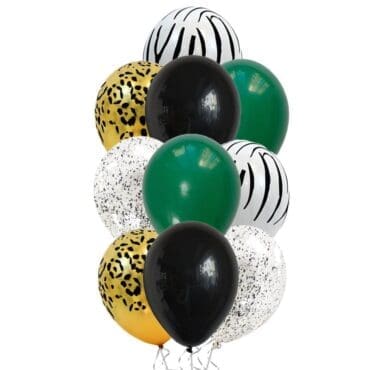 Tiger Cheetah balloon bouquet
