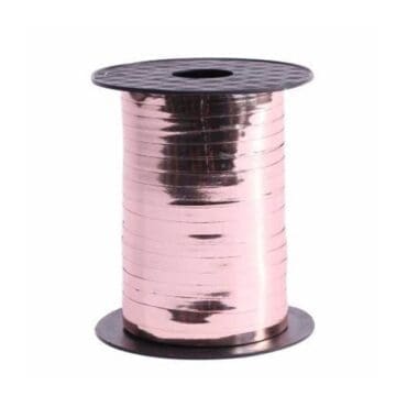 Curling ribbon rose gold 1