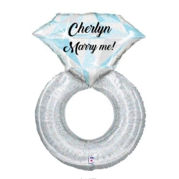 Diamond Ring Supershape balloon