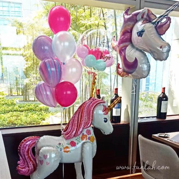 Unicorn party balloon package