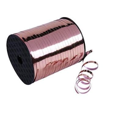 curling ribbon rose gold 2