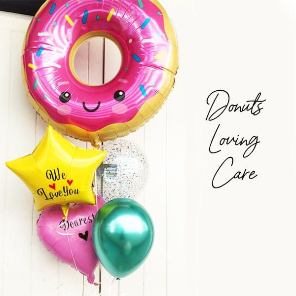Donut balloon bouquet