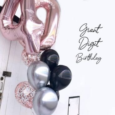 Giant Birthday Digit Balloon Bouquet