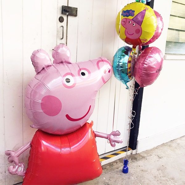 Peppa pig air walker balloon