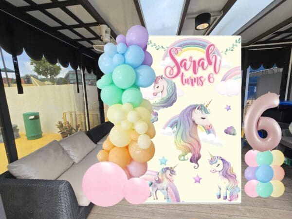 Wild Wild Wet Dwave Premium Balloon Board Decoration - Image 6