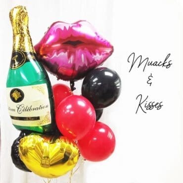 Celebration Kiss Balloon Bouquet