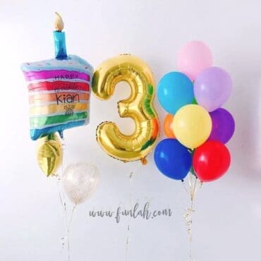 Rainbow Cake Birthday Package