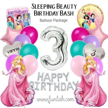 Sleeping Beauty Birthday Package