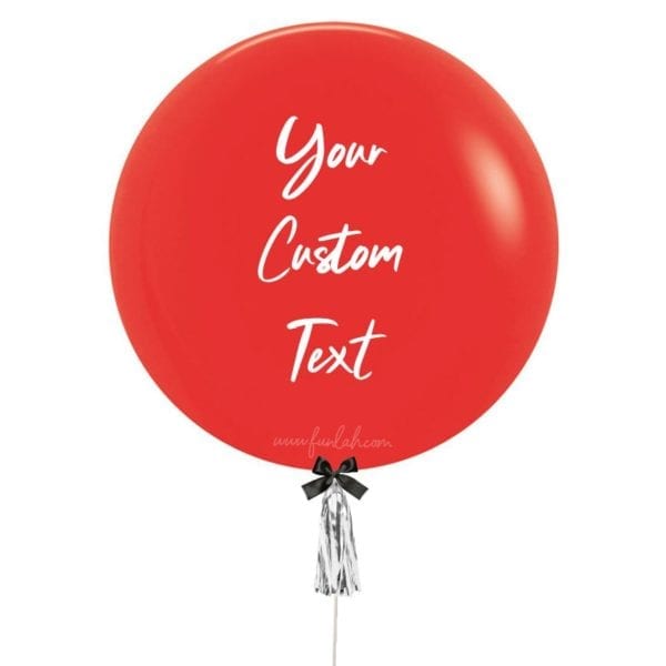 24 inch Customize Fashion Red Jumbo Balloon