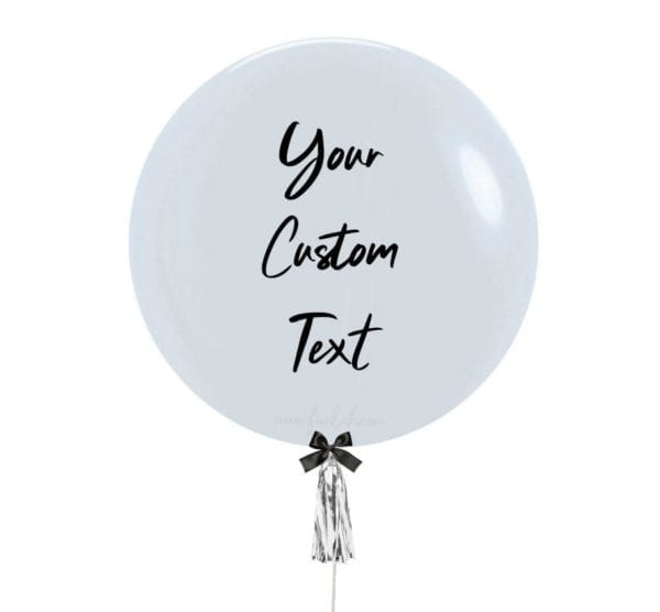 24 inch Customize Fashion White Jumbo Balloon