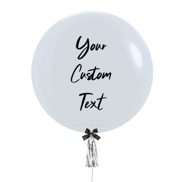 24 inch Customize Fashion White Jumbo Balloon