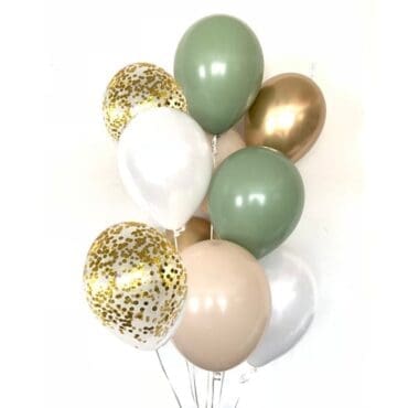 Eucalyptus Rustic Balloon Bouquet