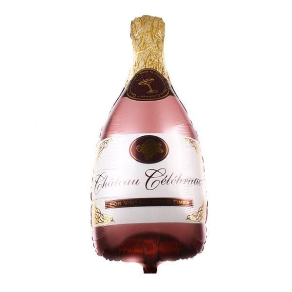 rosewood champagne celebration wine bottle balloon