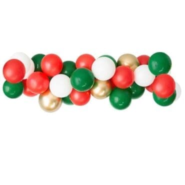 Classic Christmas Balloon Garland