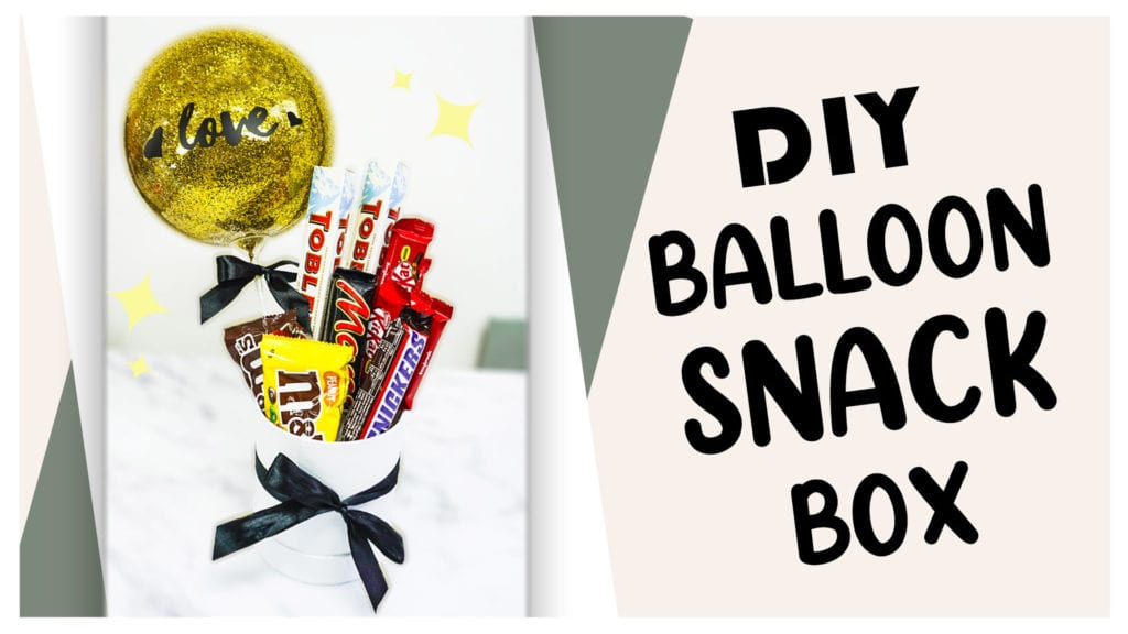 DIY Balloon Snack Box