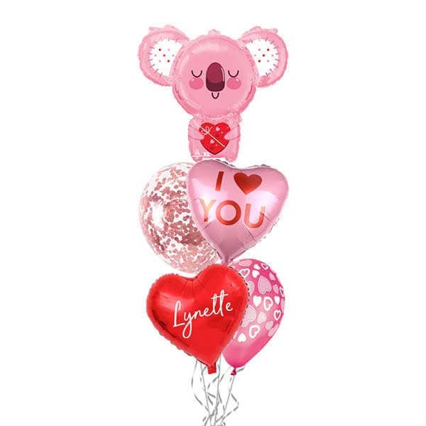 Koala Love Balloon Bouquet For Proposal
